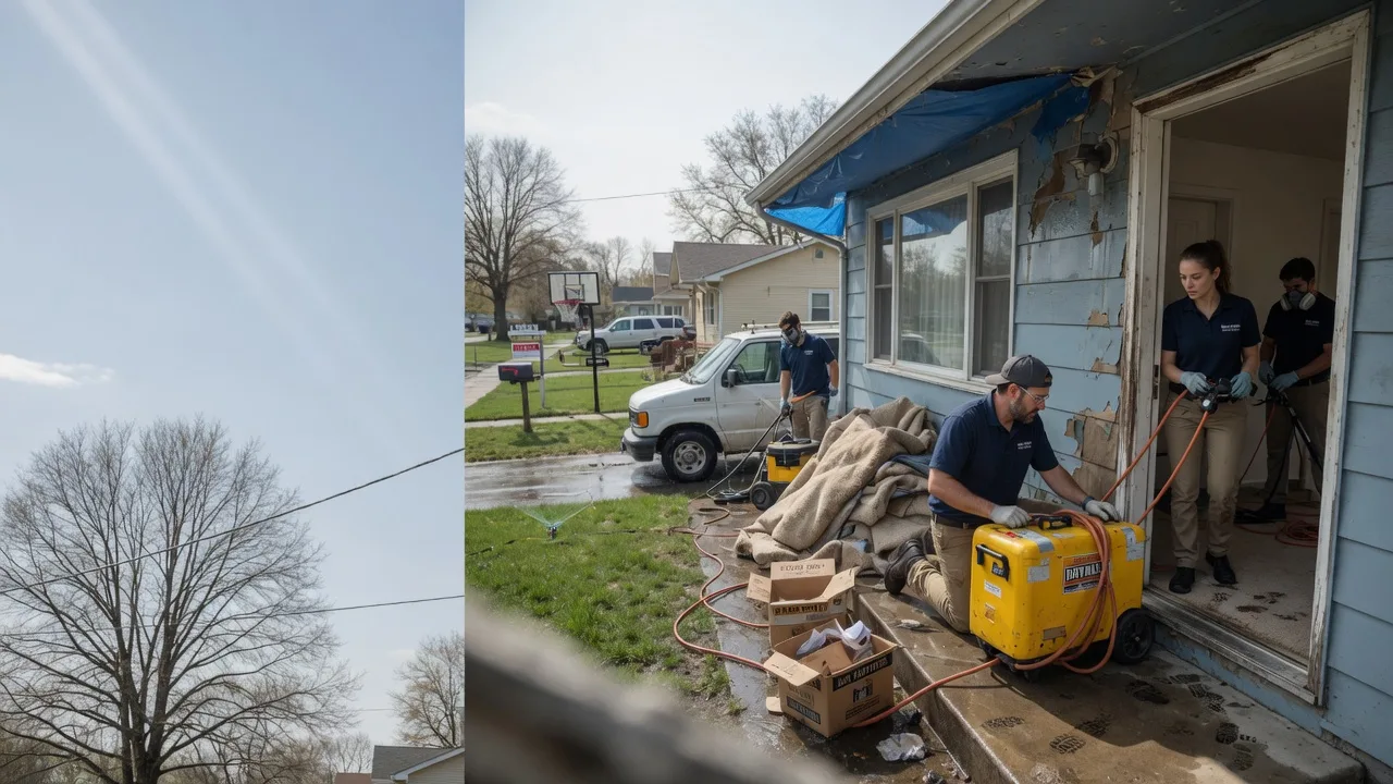 Basement Flood Cleanup in De Leon, TX near me